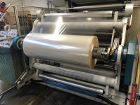 UTECO MISTRAL S Laminator / coating machine COMBI / INTECHANGEABLE TROLLEY