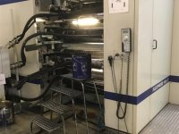 FISCHER & KRECKE F16 S flexographic printing machine 8 colors