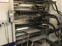 FISCHER & KRECKE F16 S Flexo central drum printing press 8 colors