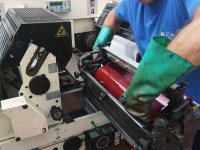 OMET FLEXY 3300 narrow web flexo printing machine