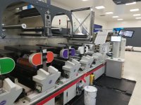 BOBST M6 Impresora flexo para etiquetas