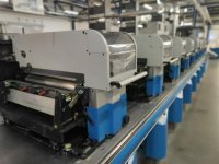 GALLUS 510S-28S narrow web flexo printing machine
