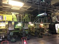 ROTOMEC Rotopak 3000 Tiefdruck maschine 8 farben