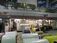 BOBST ROTOMEC CL850D Kaschierung und laminirung Maschine COMBI / INTECHANGEABLE TROLLEY