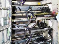 SCHIAVI EF4020 flexographic printing machine 8 colors