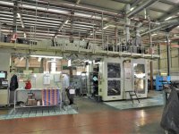 SCHIAVI EF4020 flexo printing machine 8 colors