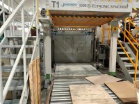 JAGENBERG T1 1600 Syncro-Simplex Machine des découpeuses transversales