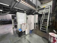 BOBST 20 SIX S flexographic printing machine 8 colors