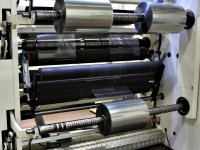 LAEM SYSTEM TR 115 slitter rewinder