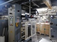 FLEXOTECNICA TACHYS Flexo central drum printing press 8 colors