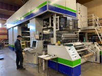 BIELLONI  Flexodruck Maschine 8 farben