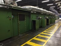 3 schichten BRUCKNER  BOPP / BOPET extrusion anlage