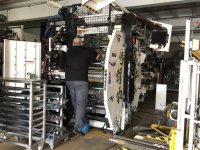 WINDMÖLLER & HÖLSCHER SOLOFLEX Flexodruck Maschine 8 farben