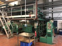 SCHIAVI Rotojet Concorde Rotogravure printing machine 7 colors