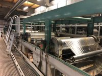 SCHIAVI Rotojet Concorde Rotogravure printing machine 7 colors