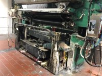SCHIAVI Rotojet Concorde Rotogravure printing machine 7 colors