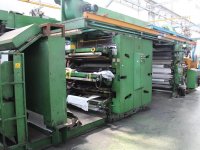 TCM Midi 50 - 114 flexographic printing machine 6 colors