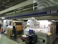 BOBST ROTOMEC CL850 Laminator / coating machine COMBI / INTECHANGEABLE TROLLEY