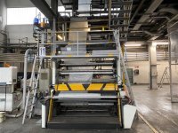 1 layers CMG/Dolci  blown film extruder