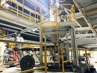 3 strati DMT BOPP Line di estrusione per BOPP / BOPET