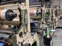 OMET Varyflex VF420 FP narrow web flexo printing machine