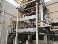 1 schichten MAM 80 Blastfolie-extrusionanlage