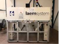 LAEM SYSTEM DOCTORING MACHINE VIS100-800 Taglia ribobinatrice