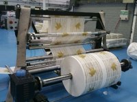 DE BERNARDI DB100N SH Bag making machine Soft loop handles