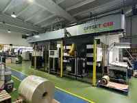 COMEXI OFFSET  CI 8 flexo printing machine 8 colors