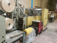 CURIONI SUN MASTER Maquina para bolsas de papel fondo cuadrado SOS