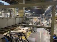 3 layers BRUCKNER - DORNIER  BOPP / BOPET extrusion machine