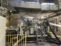 3 layers BRUCKNER - DORNIER  BOPP / BOPET tenderframe plant