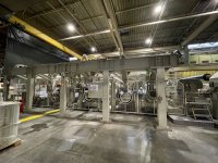 3 layers BRUCKNER - DORNIER  BOPP / BOPET tenderframe plant