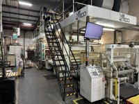 UTECO ONYX 876 flexo press 8 colors