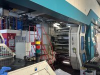 UTECO EMERALD 825 Flexodruck Maschine 8 farben