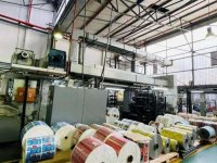 CARINT GEMINI 1206 DFB – MOD. 120 Flexo central drum printing press 6 colors