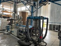 1 schichten ZOCCHI/GHIOLDI  Blastfolie-extrusionanlage
