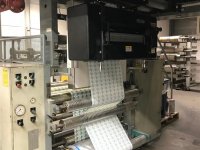 SCHIAVI Roto Cadet S Rotogravure press 8 colors