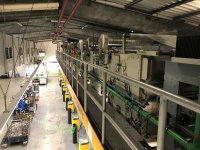 SCHIAVI Roto Cadet S Rotogravure press 8 colors