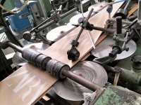 NEW LONG 946T+603 SOS square bottom bag making machine