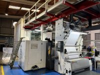 WINDMÖLLER & HÖLSCHER PRIMAFLEX CL8 flexographic printing machine 8 colors