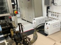 SCHIAVI BOBST CL600 Accoppiatore / spalmatrice COMBI / INTECHANGEABLE TROLLEY