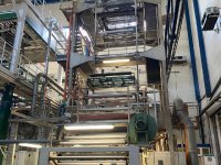 3 layers BIELLONI Coex 3 blown film machine