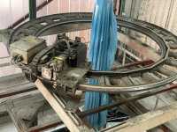 1 layers ALPINE UNEX 62/90/Aç Blown film extrusion line