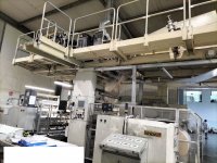 SCHIAVI SIGMA Flexo central drum printing press 8 colors