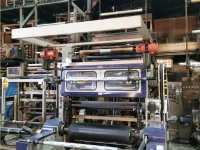 1 layers KUNG HSING KS-MH50+55/380V- 50HZ blown film extruder