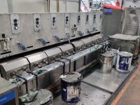 UTECO ONYX 808 flexo press 8 colors