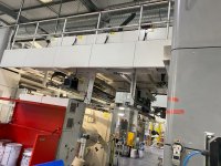 SOMA FLEX MIDI-127-8-EG Flexo central drum printing press 8 colors