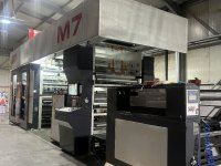 BONARDI M7 flexographic printing machine 8 colors