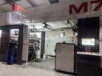 BONARDI M7 flexographic printing machine 8 colors